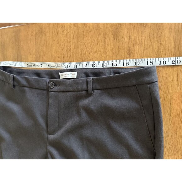 Coldwater Creek Womens Brown Natural Fit Dress Pants Size 16 READ - Picture 6 of 11